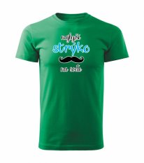 Pánske tričko - Najlepší strýko na svete - Středně zelená vel. 2XL