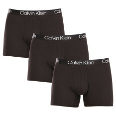 3PACK pánské boxerky Calvin Klein černé (NB2971A-7VI)
