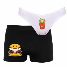 spodní prádlo pro páry - fast food - povidlo