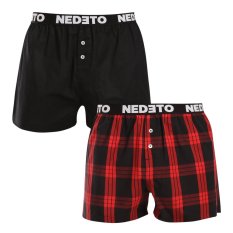 2PACK pánské trenky Nedeto vícebarevné (2NTC005)