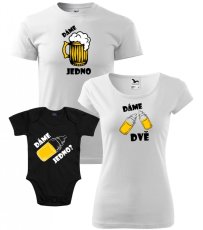 Rodinný set - Trička a Body - Dáme jedno