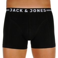 3PACK pánské boxerky Jack and Jones černé (12171944)