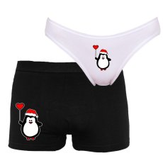 Boxerky a kalhotky - Tučňák se srdíčkem