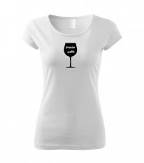 Dámské tričko - Prosím, vínko
