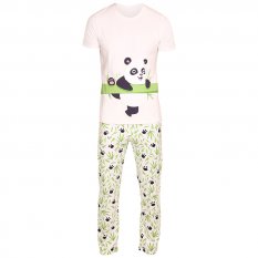 Veselé pánské pyžamo Dedoles Panda a bambus (D-M-SW-MP-C-C-1443)