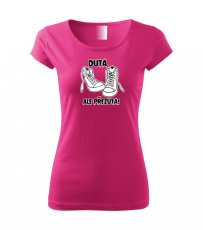 Dámské tričko - Dutá, ale přezutá