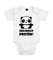 Dětské body - Panda - Obejmout prosím!