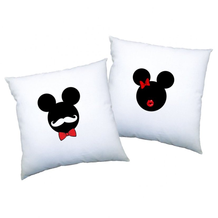 Párové polštářky - Mouse - Couple Párové polštářky - Mouse - Couple