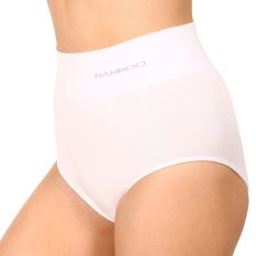 Dámské stahovací kalhotky Gina bambusové bílé (00040)