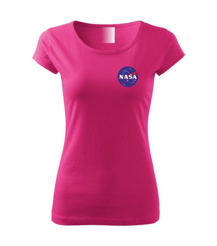 Dámské tričko - NASA - Barva: Purpurová
