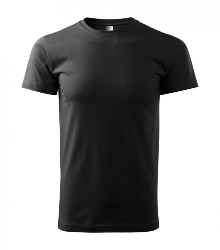 Pánske tričko bez potlače - Čierna veľ. XS