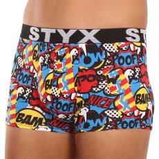 Pánské boxerky Styx art sportovní guma nadrozměr poof (R1153)
