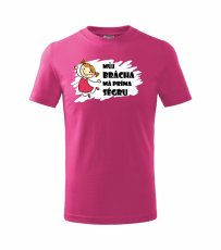 Dětské tričko - Můj brácha má príma ségru
