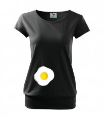 tehotenska trička - vajíčko - povidlo