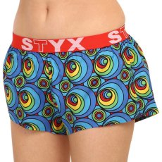 Dámské trenky Styx art sportovní guma kruhy (T1151)
