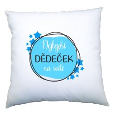 Polštářek - Hvězdy - Nejlepší dědeček na světě