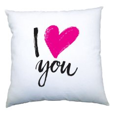 Polštářek pro zamilované - I love you