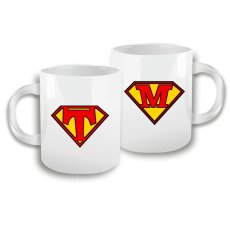 hrnky pro páry - supermáma - supertáta - povidlo
