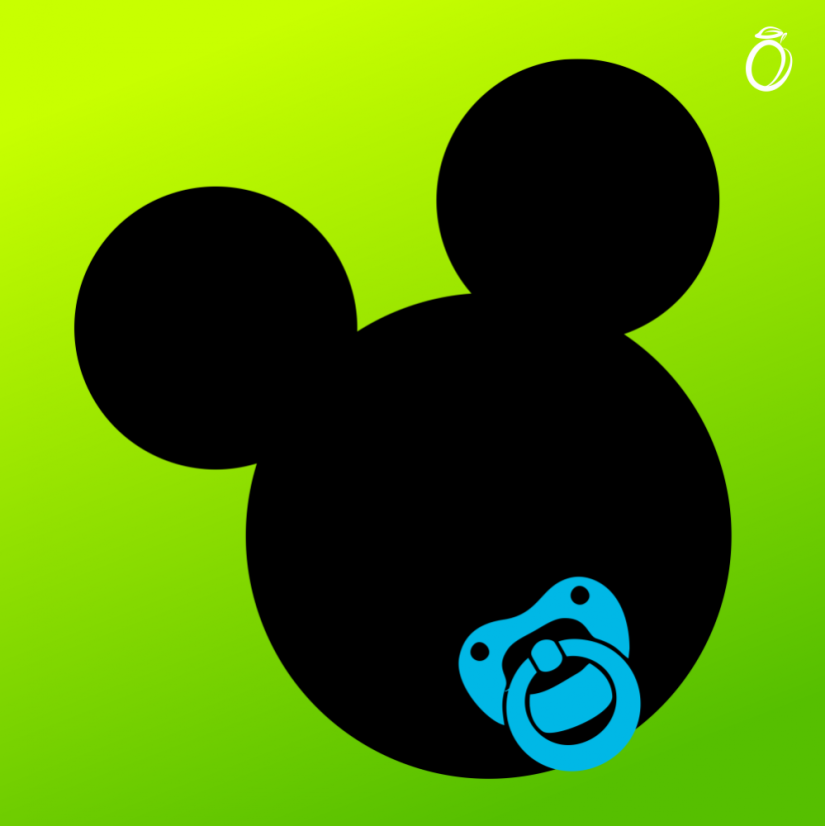 Těhotenské tričko - Mouse - chlapeček