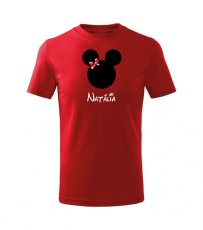 Detské tričko - Mouse - Dievčatko