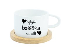 Hrnek makronka - Nejlepší babička na světě