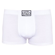 Pánské boxerky Styx klasická guma bílé (Q1061)