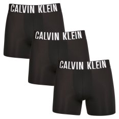 3PACK pánské boxerky Calvin Klein černé (NB3612A-UB1)