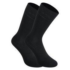 10PACK ponožky Styx vysoké bambusové černé (10HB960)