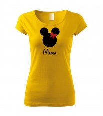 Dámske tričko - Mouse - Mama