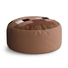 Taburet Circle Blocks Obličej: 38x48 cm