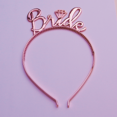 Čelenka Bride - Ružová