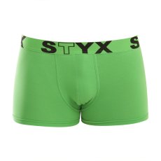 Pánské boxerky Styx sportovní guma zelené (G1069)