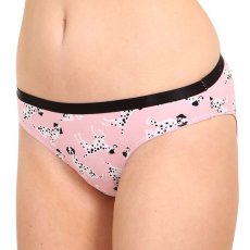 Veselé dámské kalhotky Dedoles Růžoví dalmatini (GMFB146) XXL