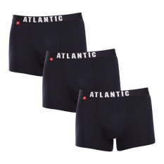 3PACK pánské boxerky Atlantic tmavě modré (3MH-011blue)