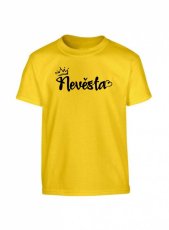 Nadměrná velikost - Svatební tričko  - Nevěsta