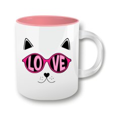 Hrnček pre zamilovaných - Mačka love