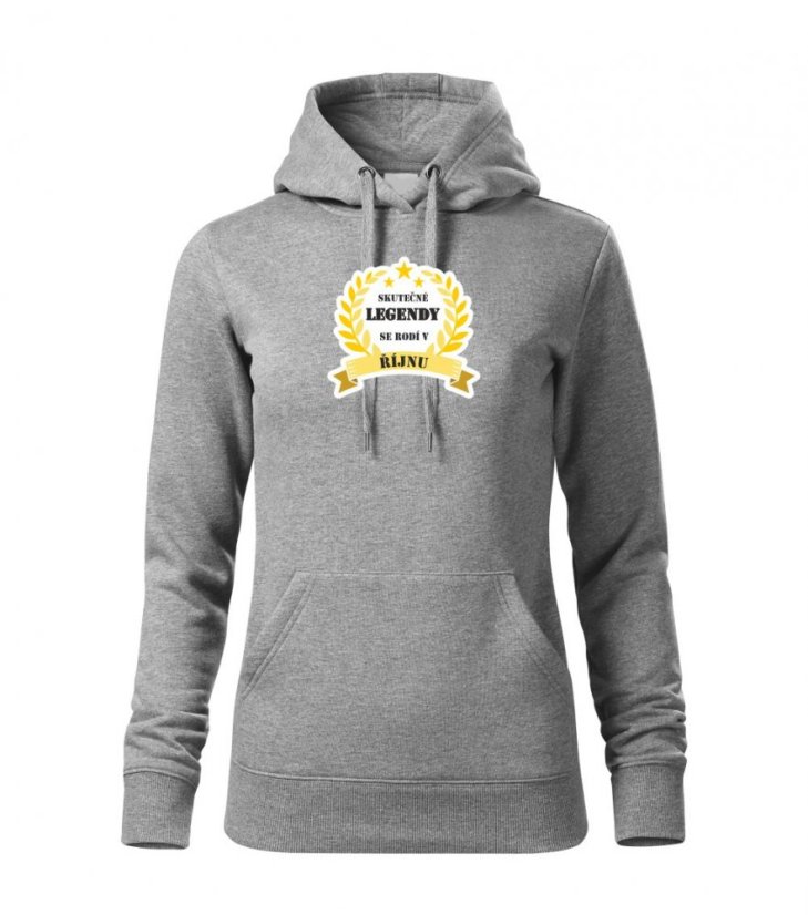 Dámská mikina - Skutečné legendy se rodí v říjnu