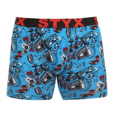 Pánské boxerky Styx long art sportovní guma hudba (UN1558)