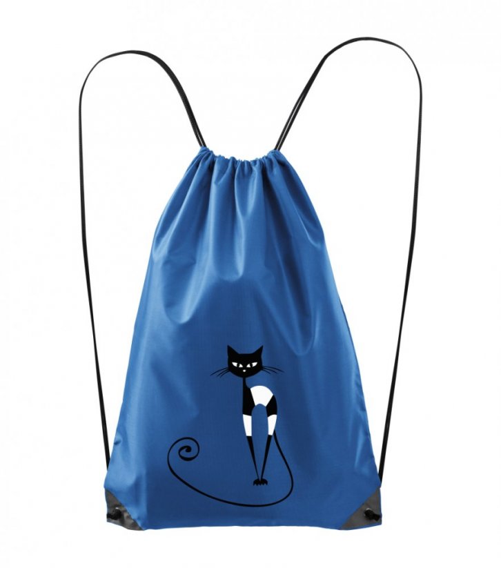 textilní batoh - pruhovaná kočička - Povidlo