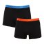 2PACK pánské boxerky HEAD černé (701229007 001) - Velikost: XL