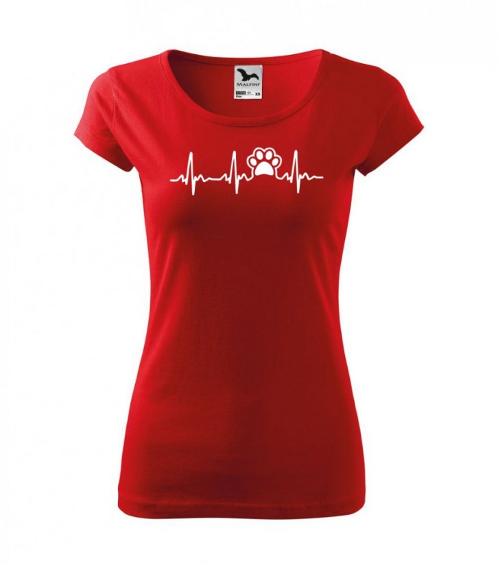 Dámske tričko - EKG Labka