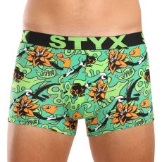 3PACK Pánské boxerky Styx art sportovní guma nadrozměr (3R13970)