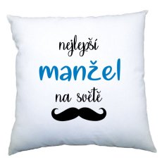 Polštářek - Nejlepší manžel na světě