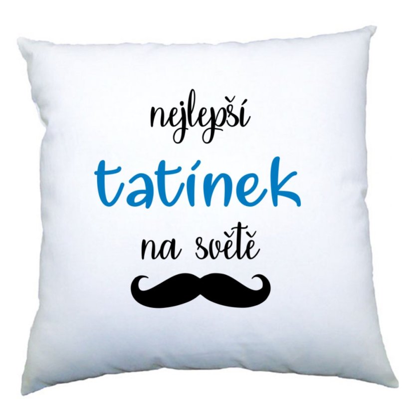 Polštářek - Nejlepší tatínek na světě Polštářek - Nejlepší tatínek na světě