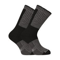 3PACK ponožky Nedeto vysoké zimní černé (3NWC1)