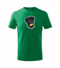 Dětské tričko - Labrador černý